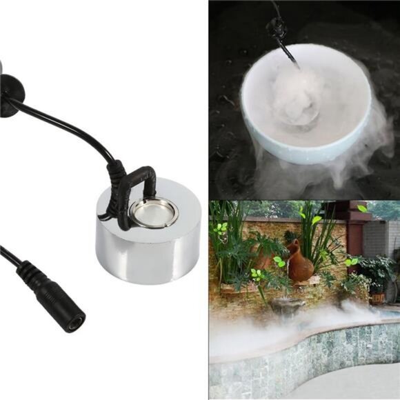 24V Ultrasonic Mist Maker, Fogger Water Fountain Pond Atomizer Humidifier - Picture 6 of 8